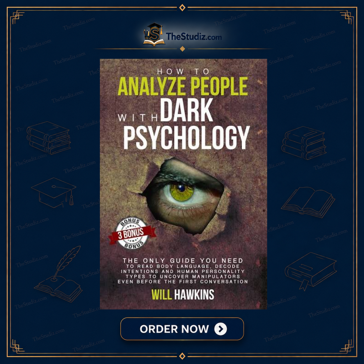 How to Analyze People with Dark Psychology by Will Hawkins