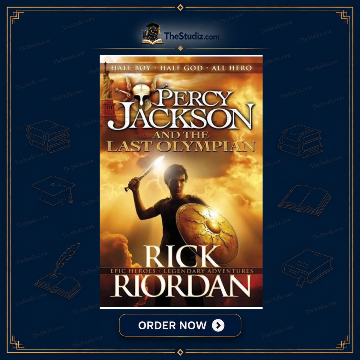 Percy Jackson And The Last Olympian by Rick Riordan