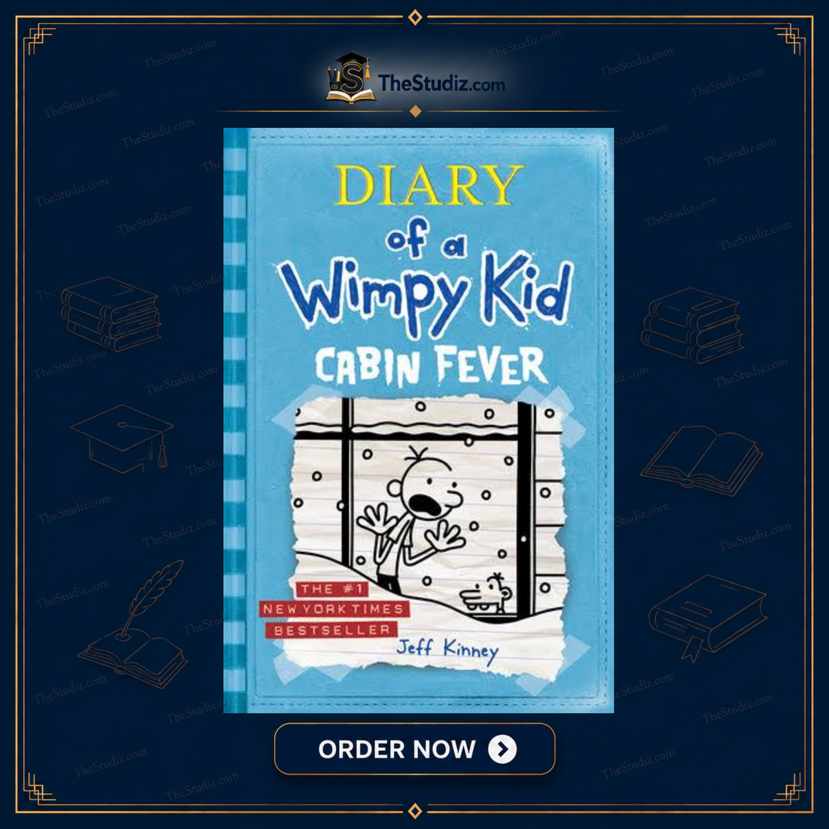 Diary Of A Wimpy Kid - Cabin Fever By Jeff Kinney