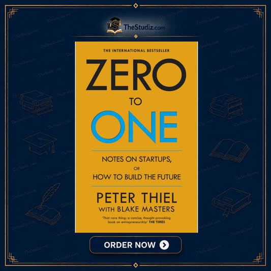 Zero To One By Peter Thiel