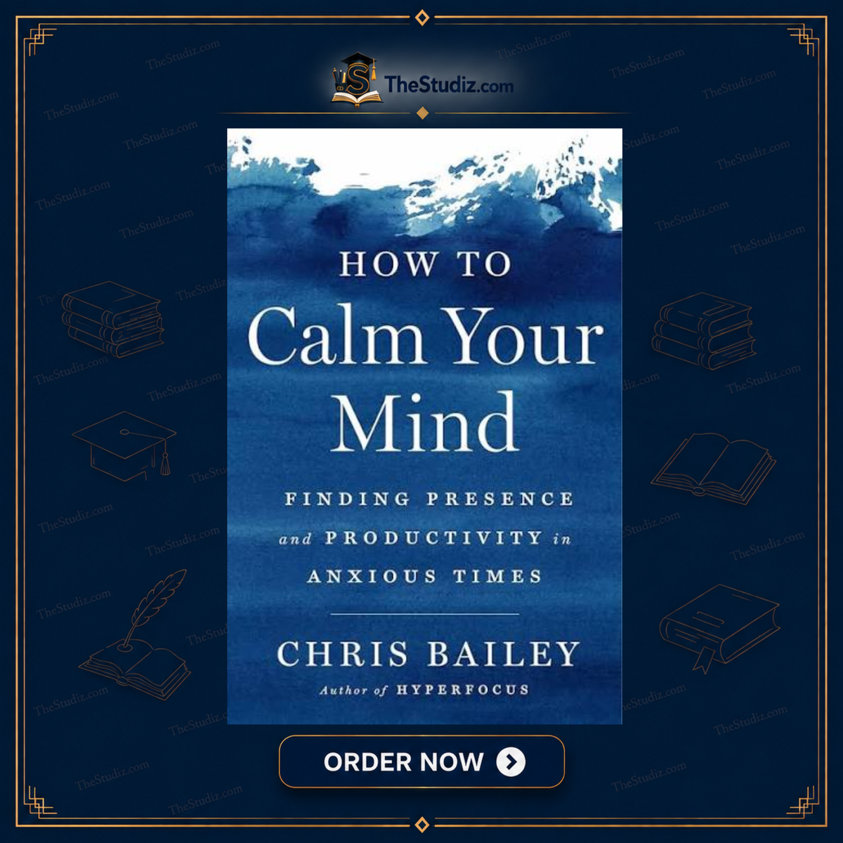 How to Calm Your Mind: Finding Presence and Productivity in Anxious Times by Chris Bailey