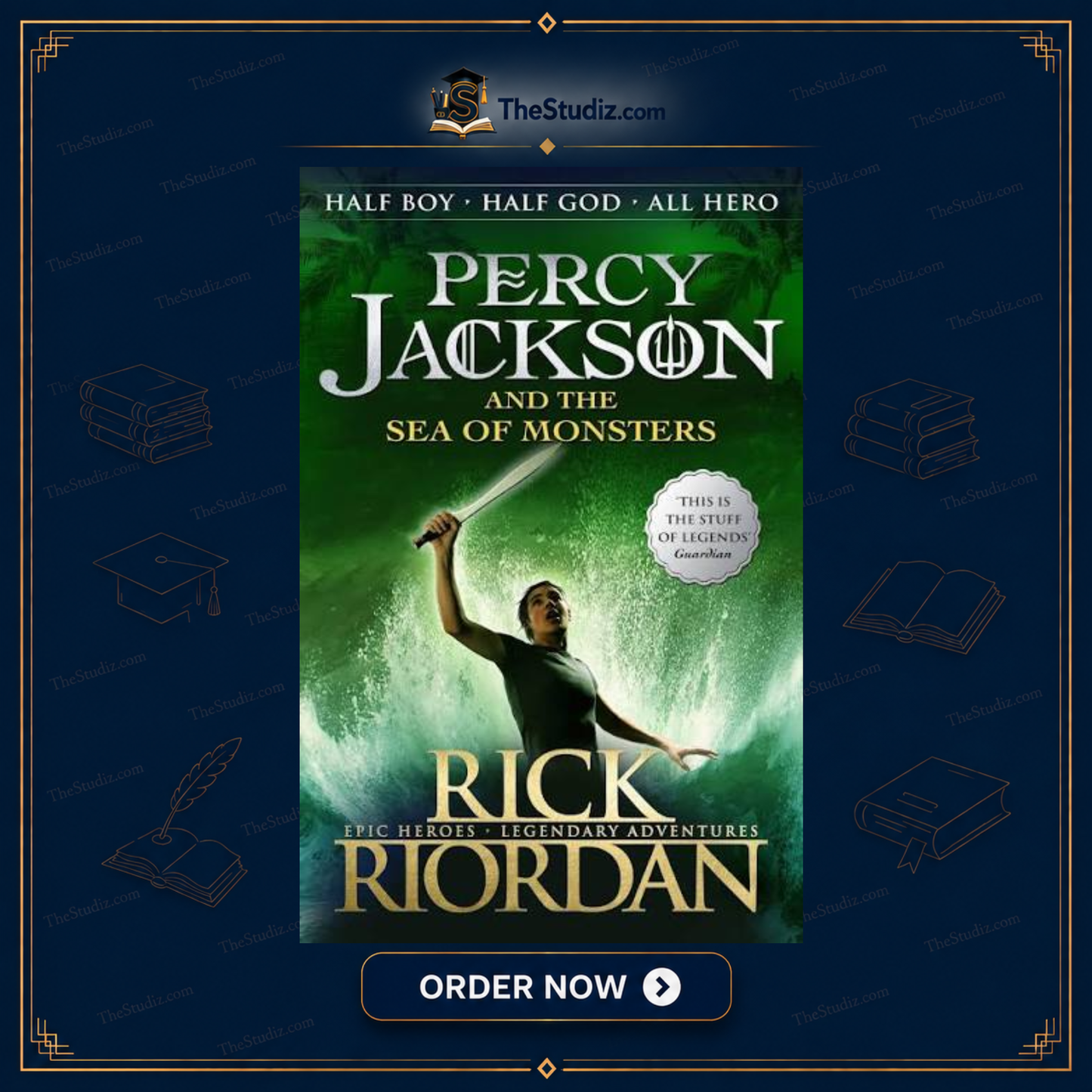 Percy Jackson and the Olympians The Sea of Monsters by Rick Riordan