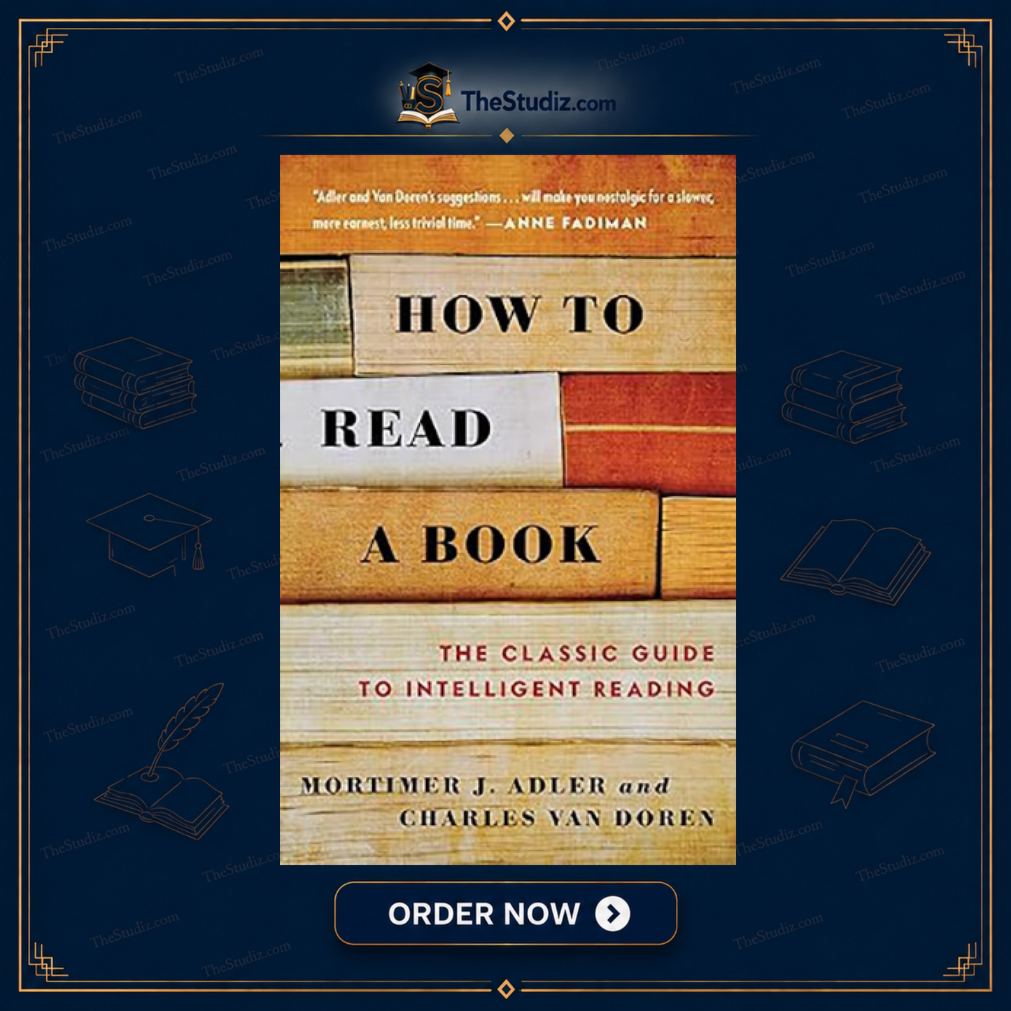 How to Read a Book by Mortimer J. Adler