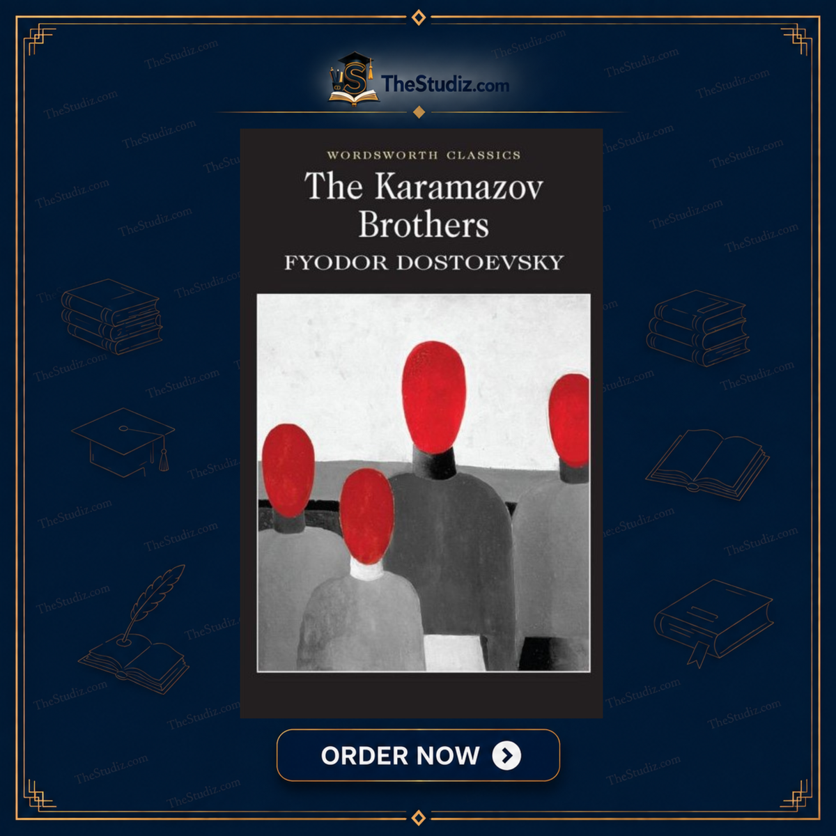 The Brothers Karamazov by Fyodor Dostoevsky