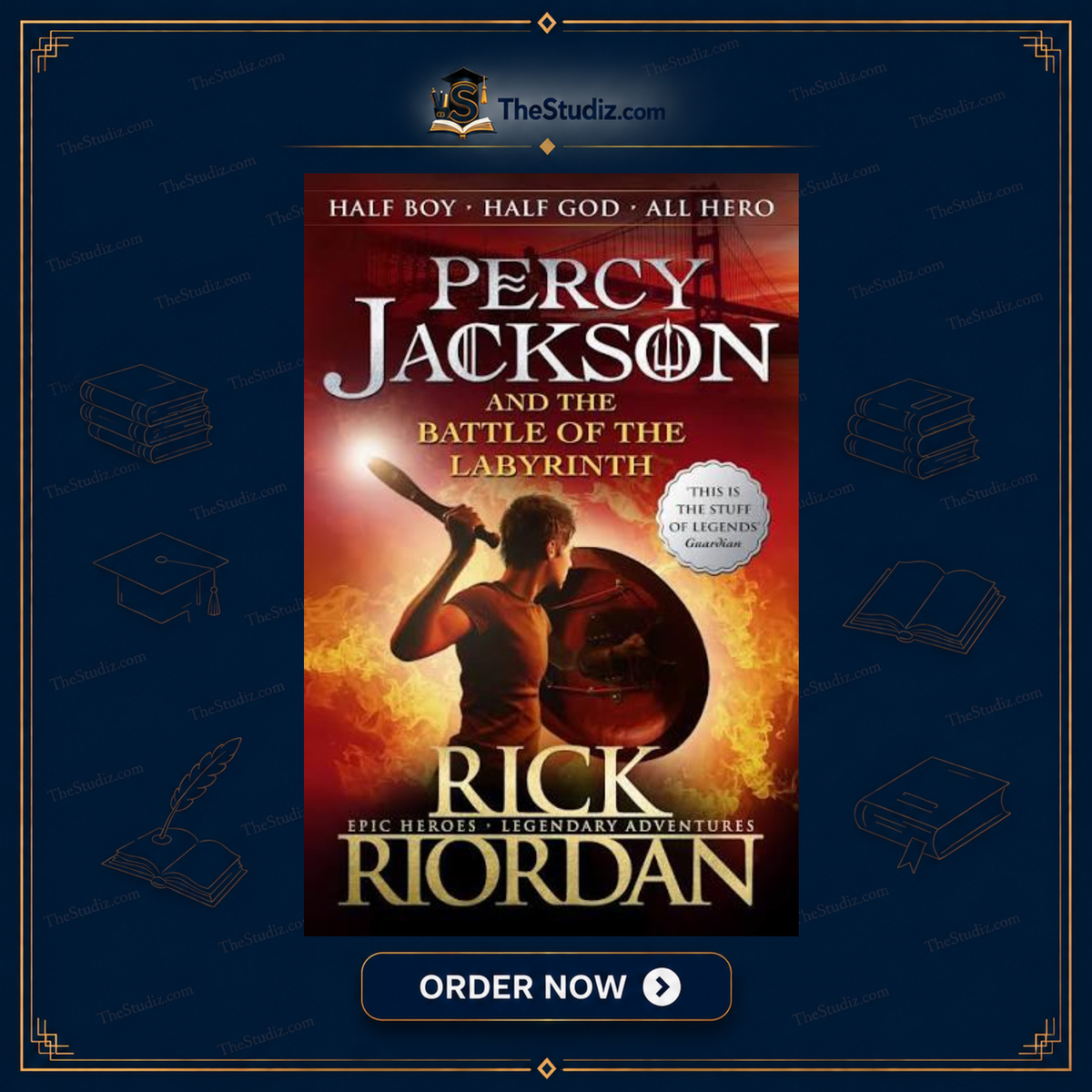 Percy Jackson And The Battle Of Labyrinth by Rick Riordan