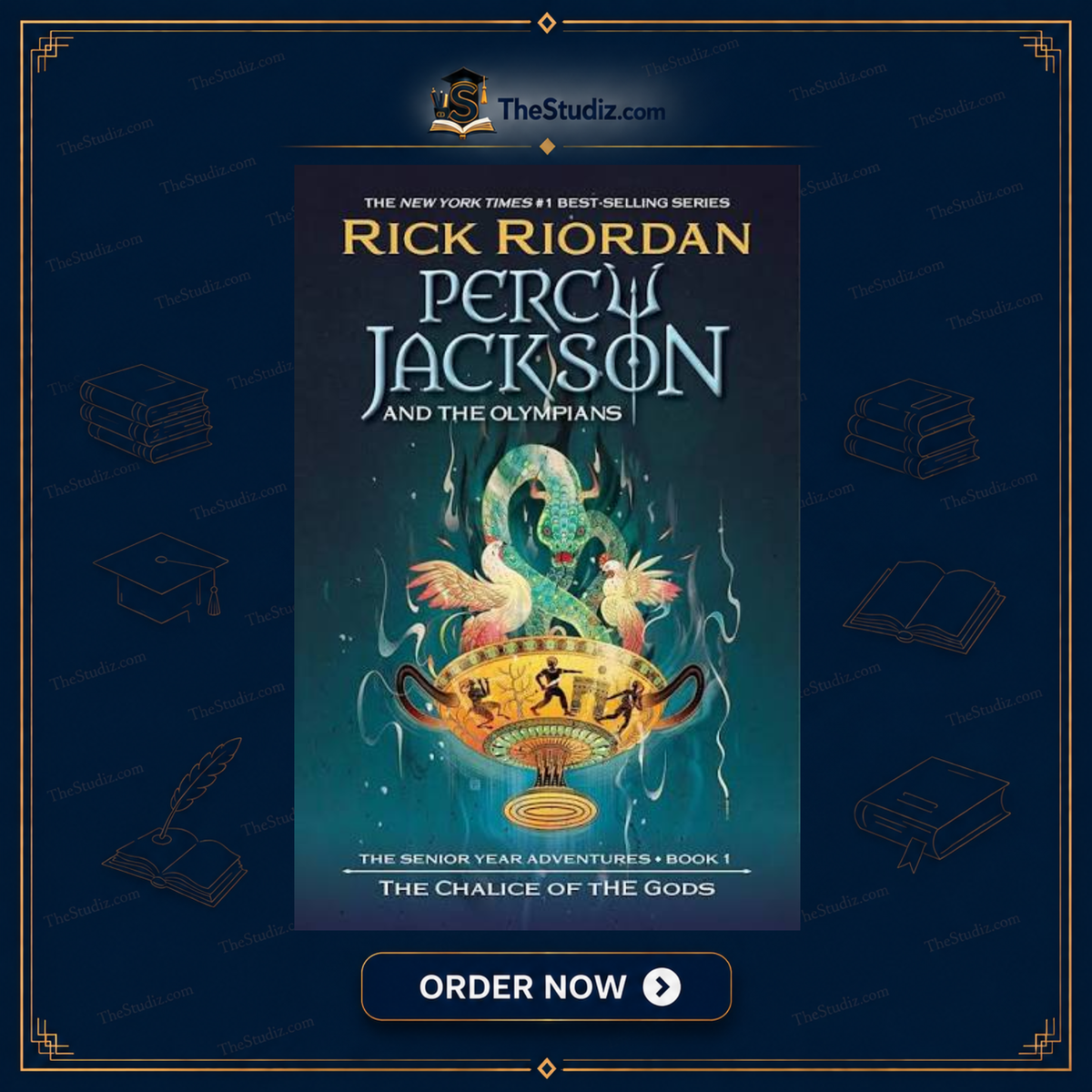 Percy Jackson And Chalice Of The Gods by Rick Riordan