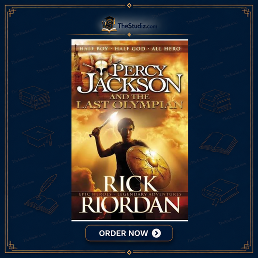 Percy Jackson And The Last Olympian by Rick Riordan