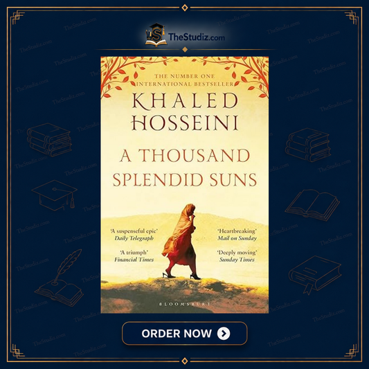 A Thousand Splendid Suns By Khaled Hosseini