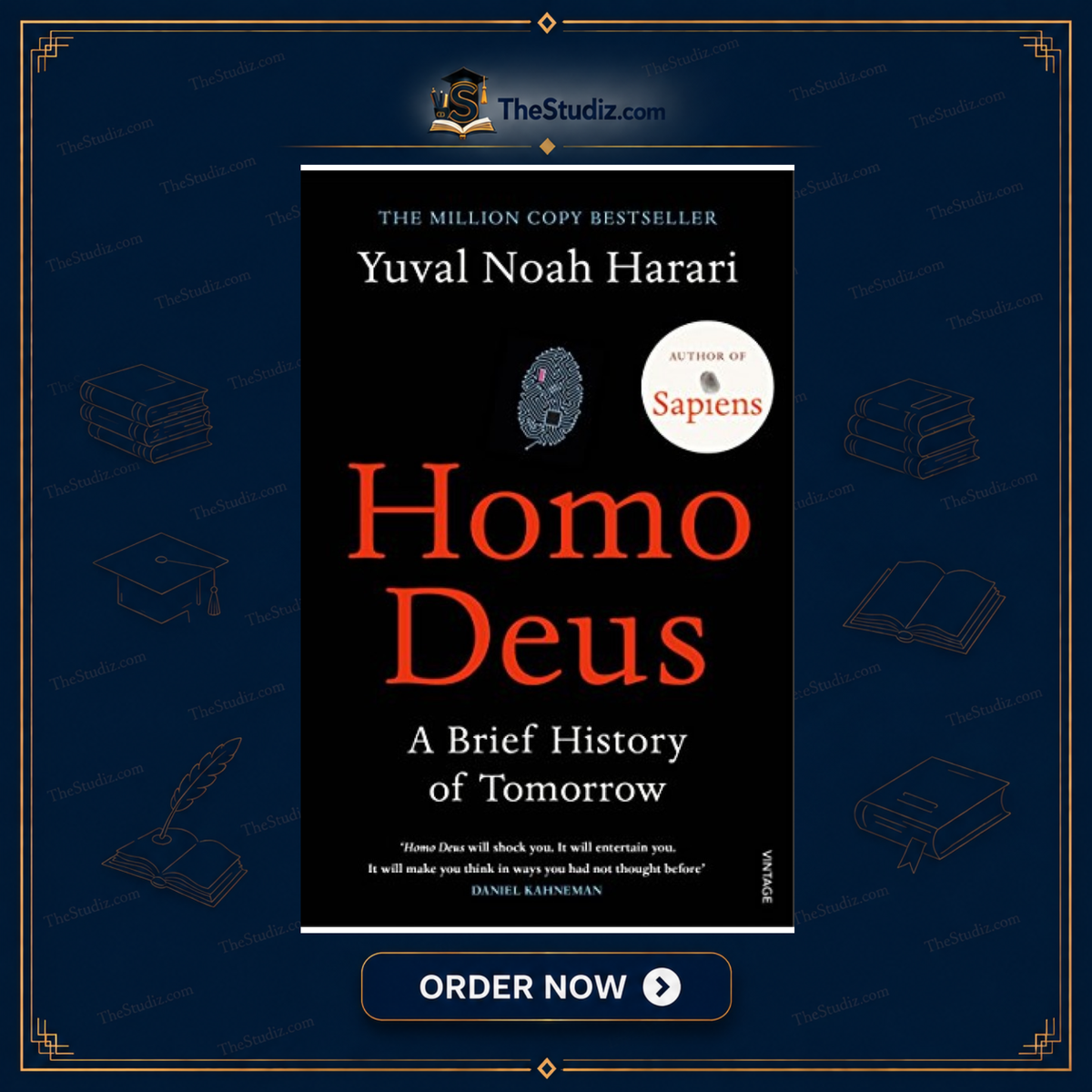 Homo Deus: A Brief History Of Tomorrow By Yuval Noah Harari