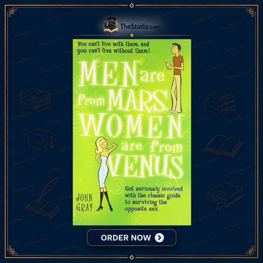 Men Are From Mars Women Are From Venus By John Gray