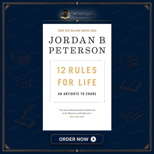 12 Rules For Life By Jordan Peterson