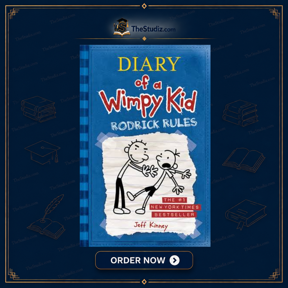 Diary Of A Wimpy Kid - Rodrick Rules By Jeff Kinney