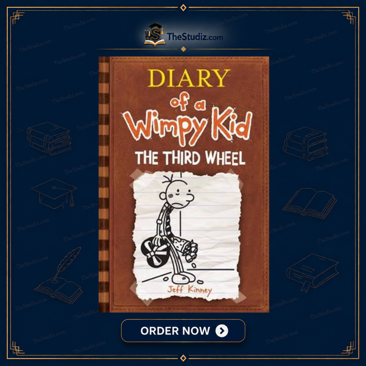 Diary Of A Wimpy Kid - The Third Wheel By Jeff Kinney
