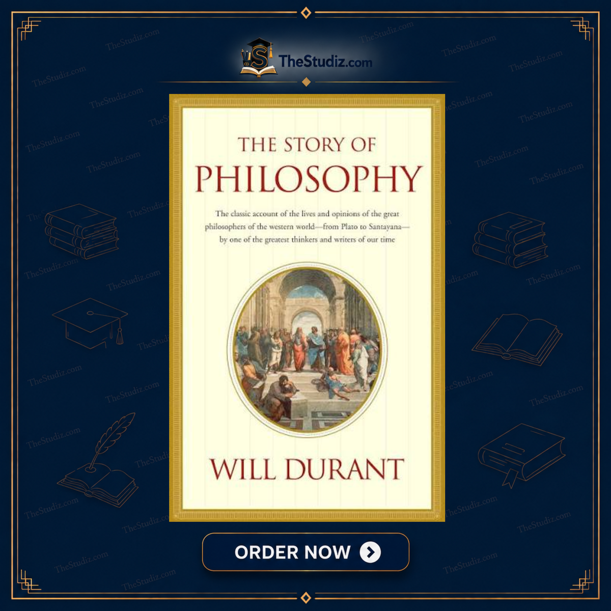 The Story Of Philosophy By Will Durant